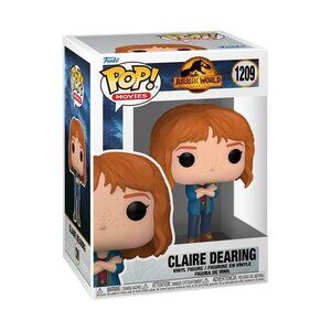 Funko Pop! Movies – Jurassic World Dominion: Claire Dearing #1209 Vinyl Figure –